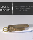 Olive-Antique Brass Buckle