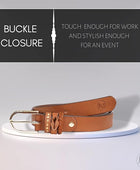 Tan-Gold Finish Buckle