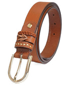 Tan-Gold Finish Buckle