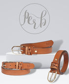 Tan-Gold Finish Buckle