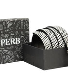 PERB - Full Grain Buffalo Leather Belt for Women with Pin Buckle - 100% Handmade - For Casual/Formal Occasions in Gift Box