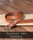 Tan-Gold Finish Buckle