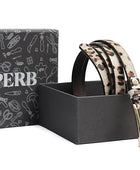 PERB - Full Grain Buffalo Leather Belt for Women with Pin Buckle - 100% Handmade - For Casual/Formal Occasions in Gift Box