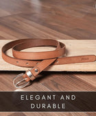 Tan-Gold Finish Buckle