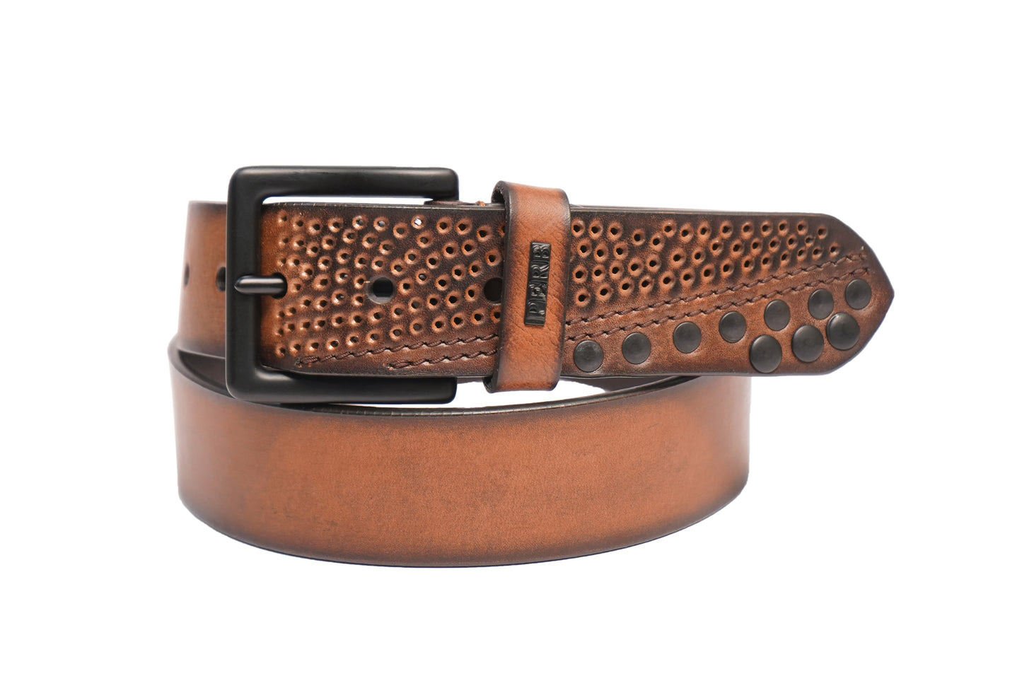 Full Grain Buffalo Leather Belt for Men USA